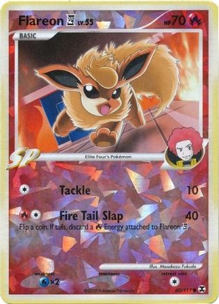 Flareon E4 (Cracked Ice) 060/111 - Miscellaneous Cards & Products Reverse Holofoil