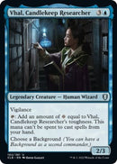 Vhal, Candlekeep Researcher | 102 | Commander Legends: Battle for Baldur's Gate