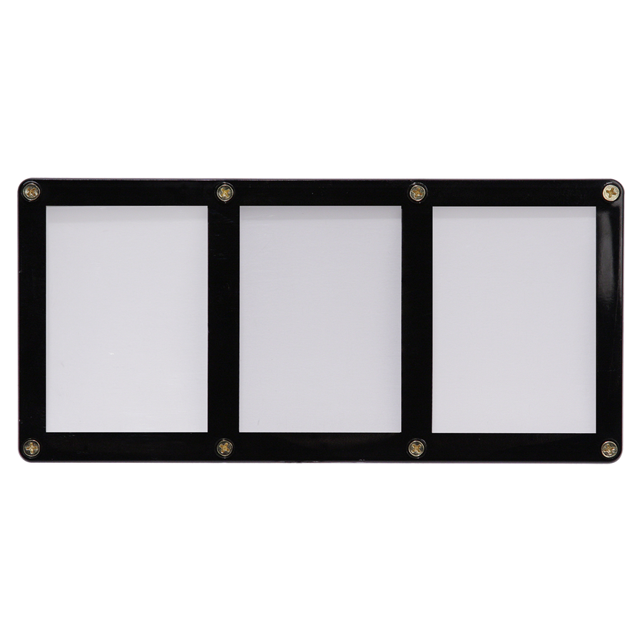 Ultra PRO: Screwdown Holder - Black Frame (3-Card)