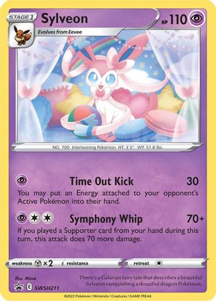 Sylveon SWSH211/307 - SWSH Sword & Shield Promo Cards Holofoil