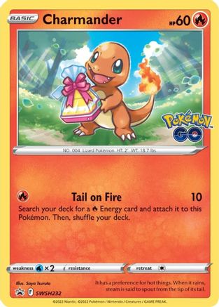 Charmander SWSH232/307 - SWSH Sword & Shield Promo Cards Holofoil