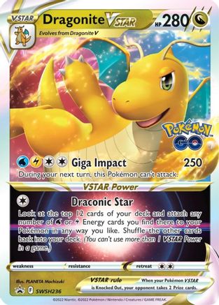 Dragonite VSTAR SWSH236/307 - SWSH Sword & Shield Promo Cards Holofoil