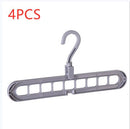9-hole Space Saving Clothes Hanger Organizer