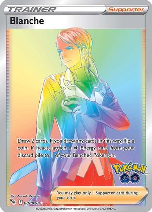 Blanche (Secret) 082/078 - Pokemon GO Holofoil