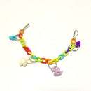 Parrot Acrylic Chain Suspension Bridge Swing Toy