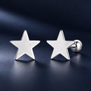 925 Sterling Silver Earrings 0.7cm