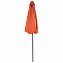 9Ft Patio Bistro Half Round Umbrella