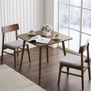 27.5" Square Dining Table for 2-4 People - Walnut