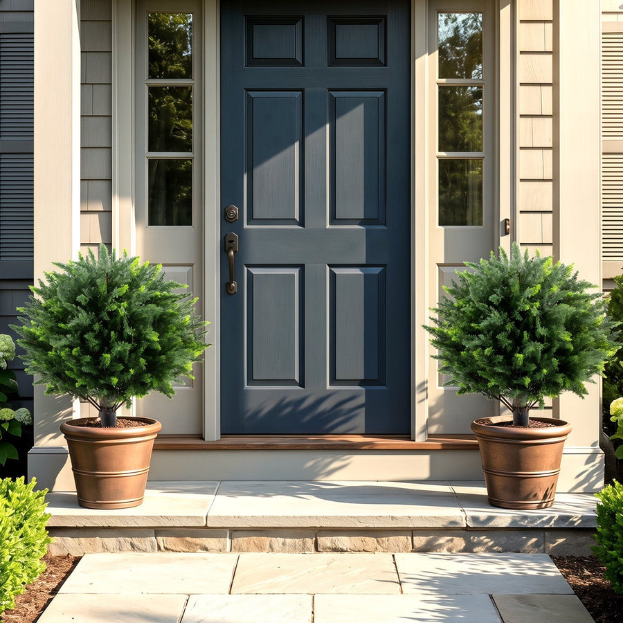 Artificial Cypress Topiary Trees 27.5