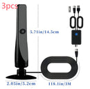 HDTV Vertical Suction Cup Ground Wave Digital TV Antenna High-definition DVB-T2
