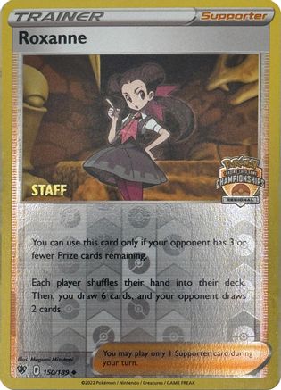 Roxanne 150/189 - League & Championship Cards - Reverse Holofoil