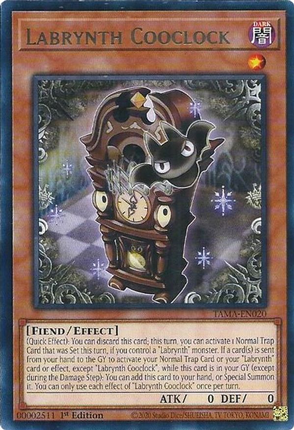 Labrynth Cooclock | TAMA-EN020