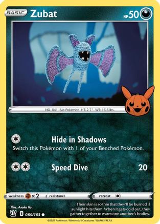 Zubat 089/163 - Trick or Trade BOOster Bundle