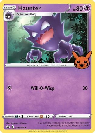 Haunter 056/198 - Trick or Trade BOOster Bundle