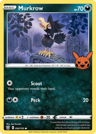 Murkrow 093/163 - Trick or Trade BOOster Bundle