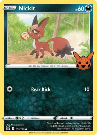 Nickit 103/189 - Trick or Trade BOOster Bundle
