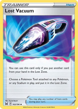 Lost Vacuum 162/196 - SWSH11 Lost Origin Reverse Holofoil