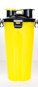 2-in-1 Pet Water Bottle Dispenser with Silicone Bowl