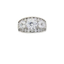 Cubic Zirconium CZ SS Bridal Sterling Silver