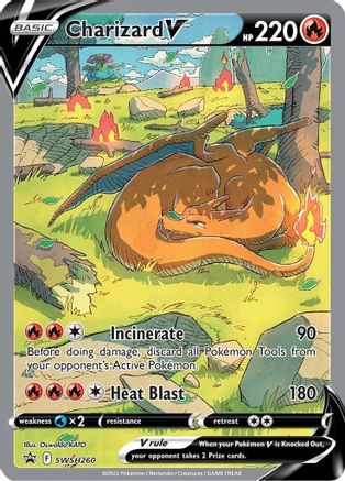 Charizard V SWSH260/307 - SWSH Sword & Shield Promo Cards Holofoil
