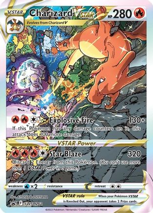 Charizard VSTAR SWSH262/307 - SWSH Sword & Shield Promo Cards Holofoil