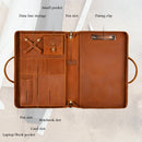 New Arrival Vintage-Style Briefcase Made From Full-Grain Crazy Horse Leather