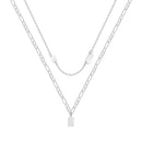 Double Layer Stacked Necklace