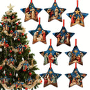 Wooden Christmas Gift Pendant, Tree Decoration