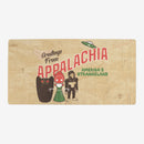 Greetings From Appalachia Vintage Playmat