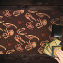 Dinosaur Fossils Playmat