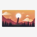 Obelisk Sunset Playmat