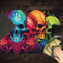 Rainbow Skulls Playmat