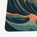 Red Wave Playmat