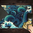 The Old One Among Waves Playmat