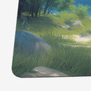 Tranquil Mountain Lake Playmat