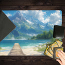 Tranquil Mountain Lake Playmat