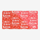 Not Today Satan Pattern Playmat