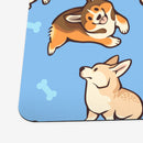 Corgis Playmat