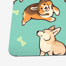 Corgis Playmat