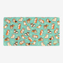 Corgis Playmat