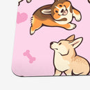Corgis Playmat