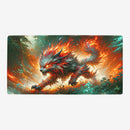 Elemental Fox Playmat