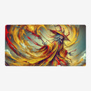 Yellow Zombie Mage Playmat
