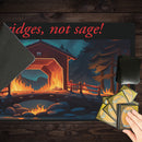 Burn Bridges Playmat