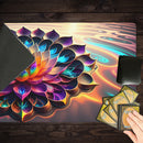 Prismatic Floating Lotus Playmat