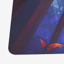 Stained Glass Bat Playmat