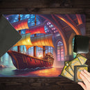Stained Glass Ship Playmat