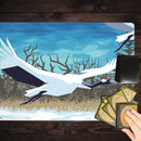 Red Crowned Cranes Playmat