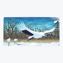 Red Crowned Cranes Playmat