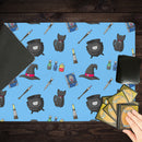 Cat Witch Pattern Playmat